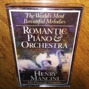 Henry Mancini His Romantic Piano/Orchestra 1991 Reader's Digest Cassette Sealed